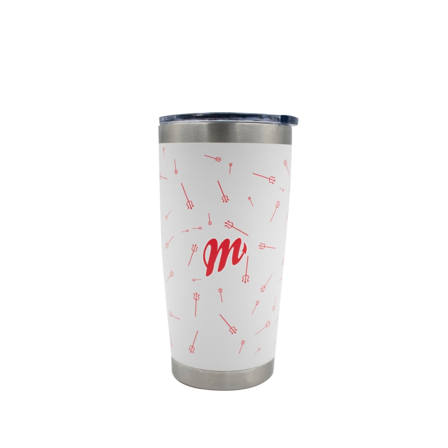 Tumbler 20 oz White Club de Béisbol Diablos Rojos del México