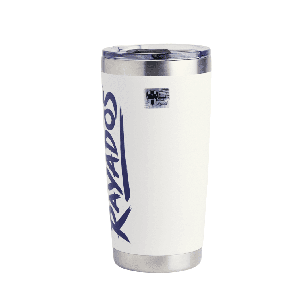 Tumbler 20 oz Blanco Rayados Vertical