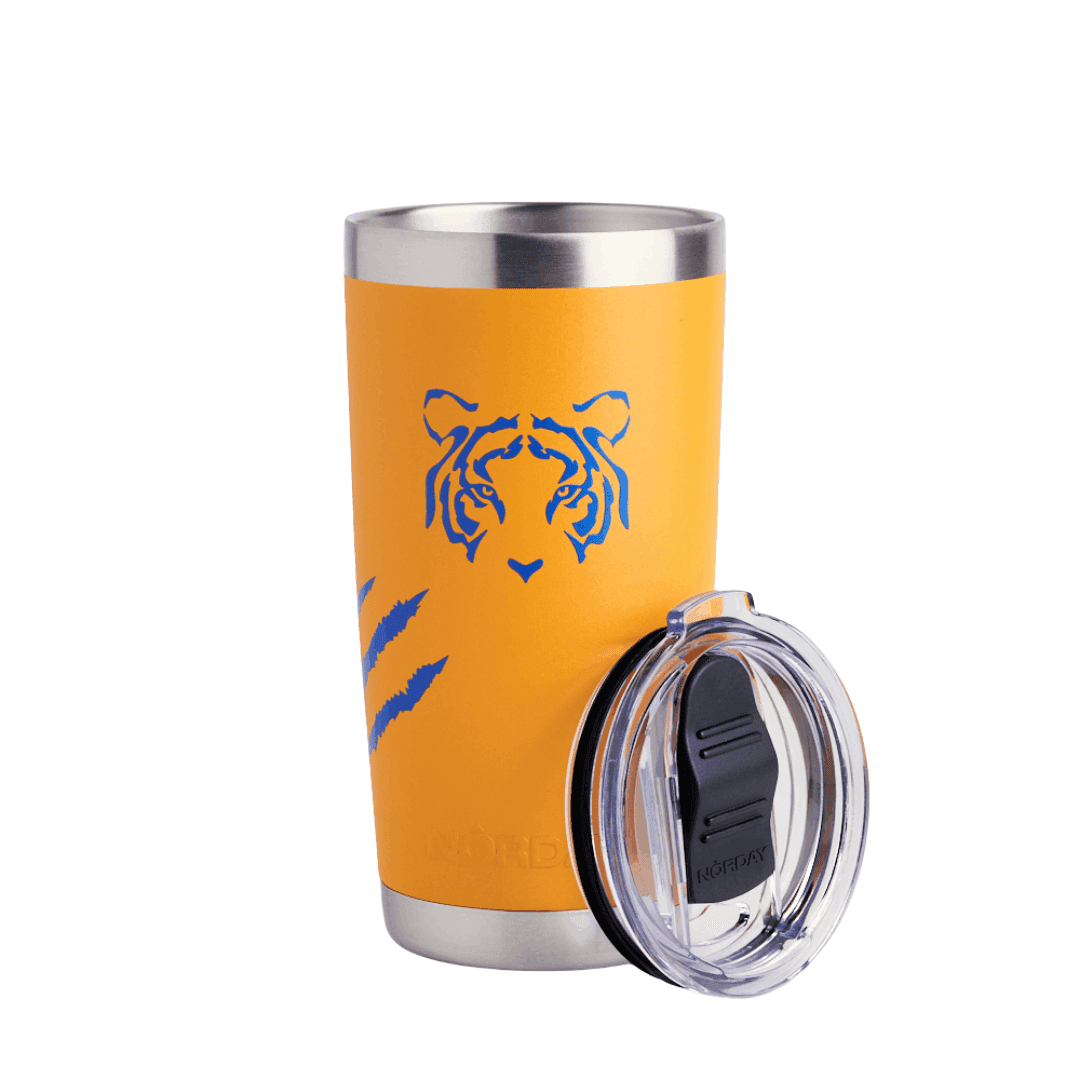 Tumbler 20 oz Amarillo Tigres Face