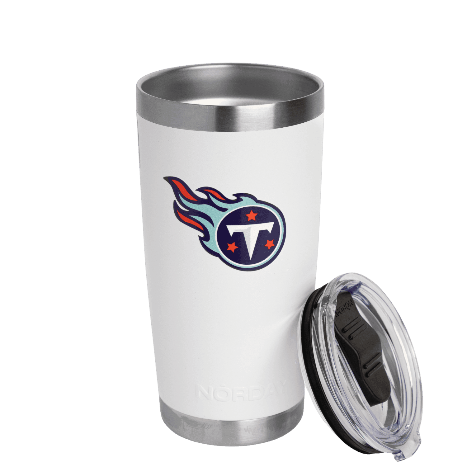 TUMBLER 20OZ WHITE NFL TENNESSEE TITANS