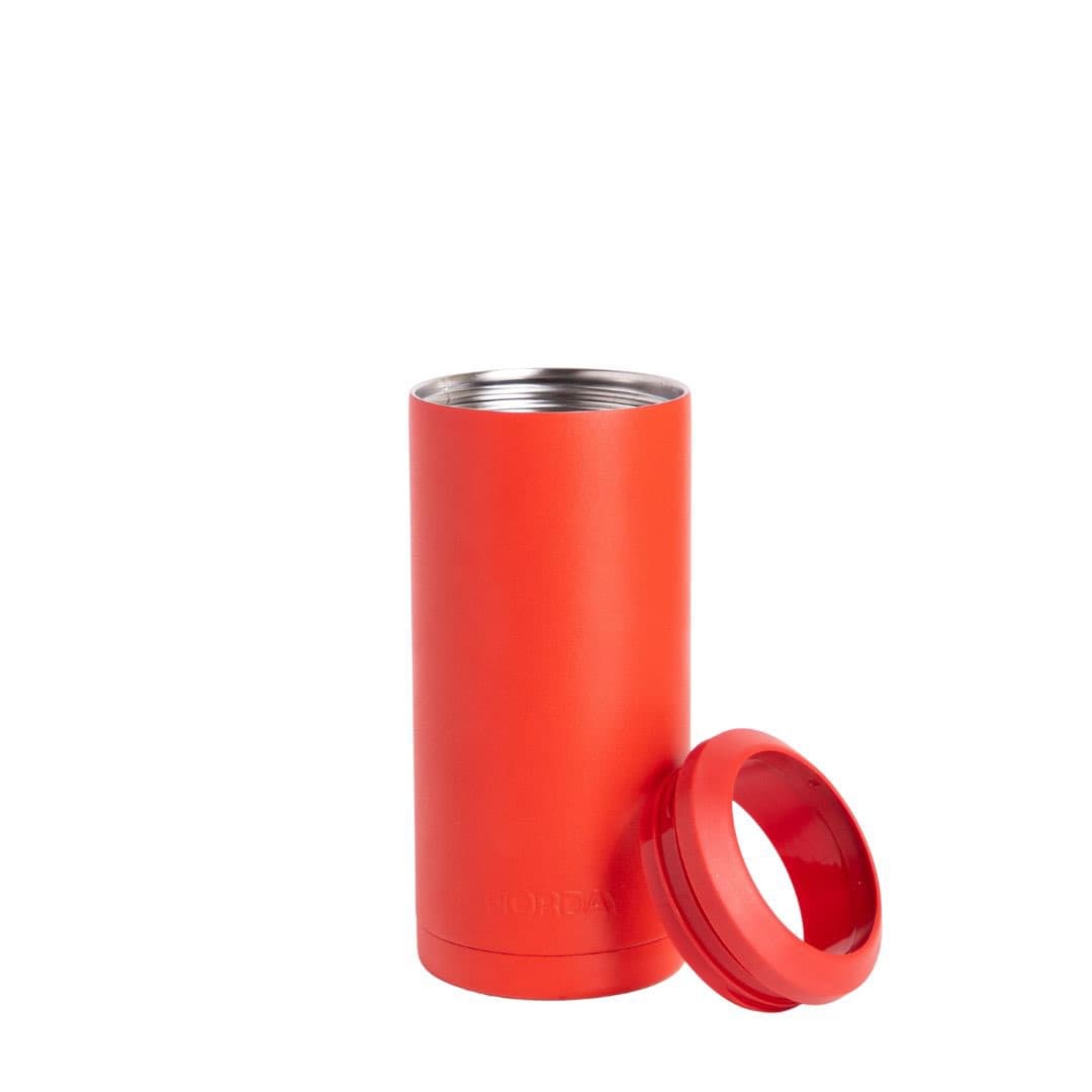 Slim Can 12 oz Red