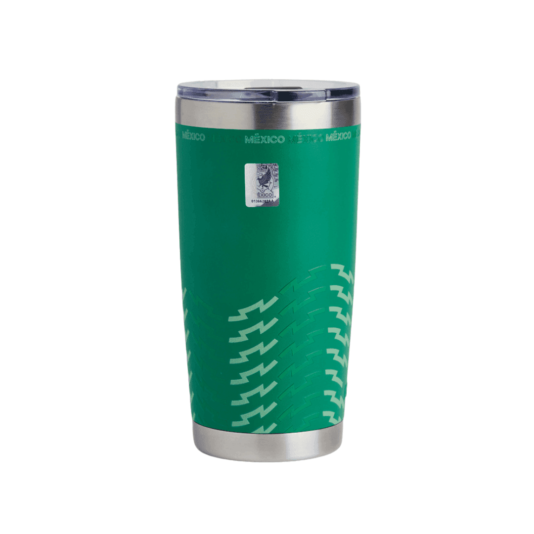 Tumbler 20 oz Verde Ola Selección Mexicana