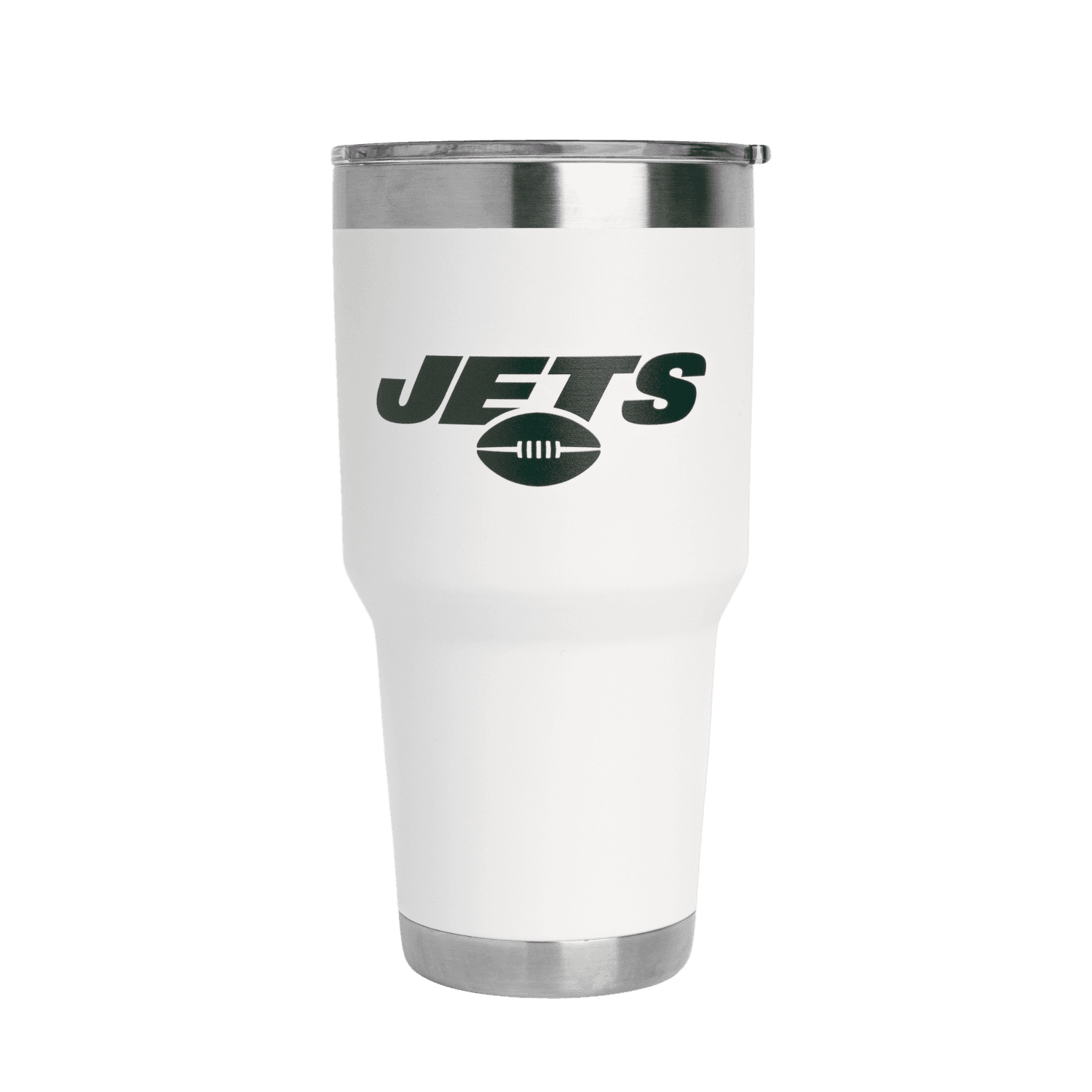 TUMBLER 30OZ WHITE NFL NEW YORK JETS
