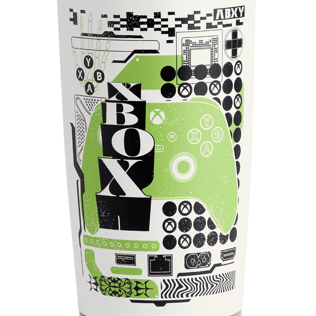 Tumbler 20 oz Xbox Blanco