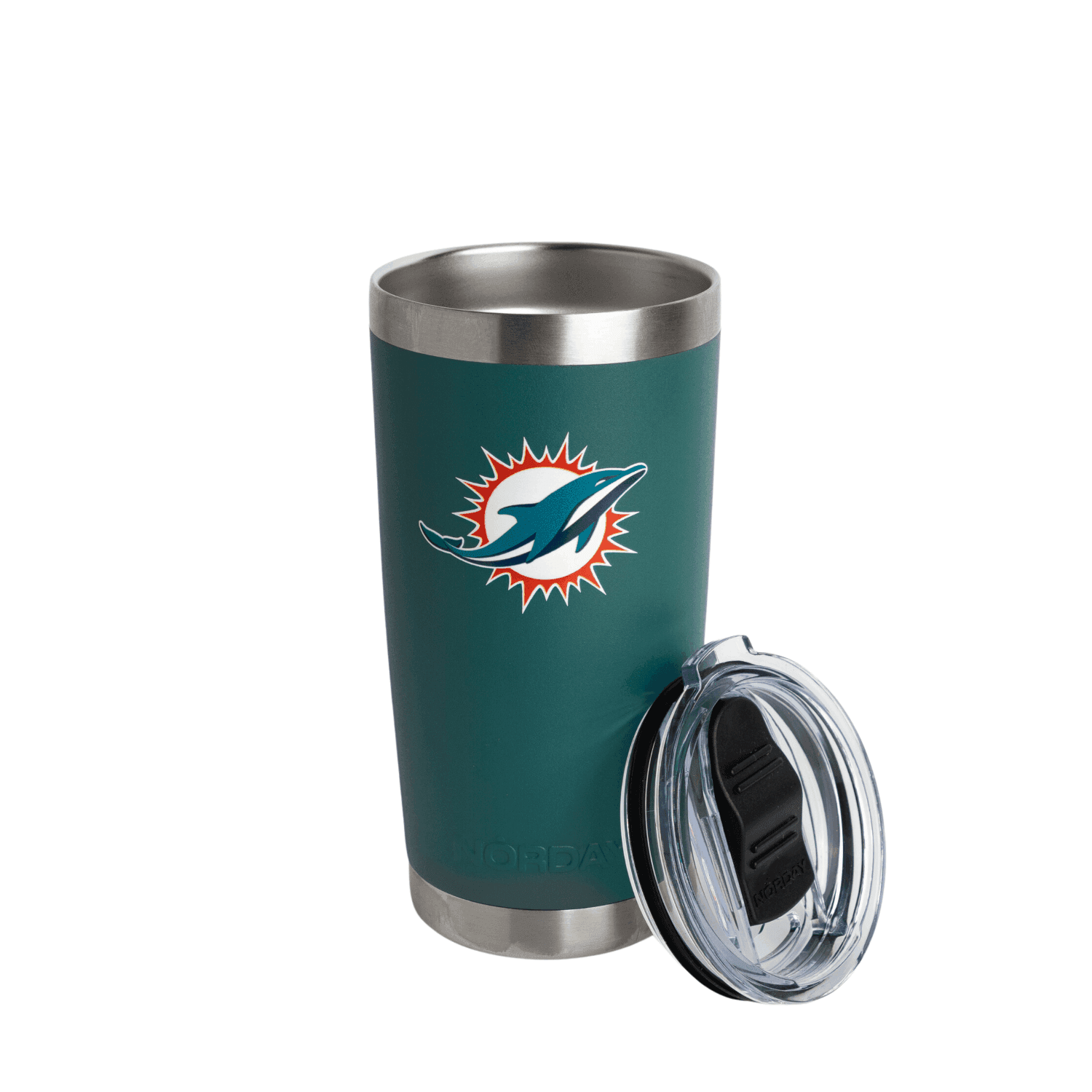 Tumbler 20oz Tiffany NFL Miami Dolphins