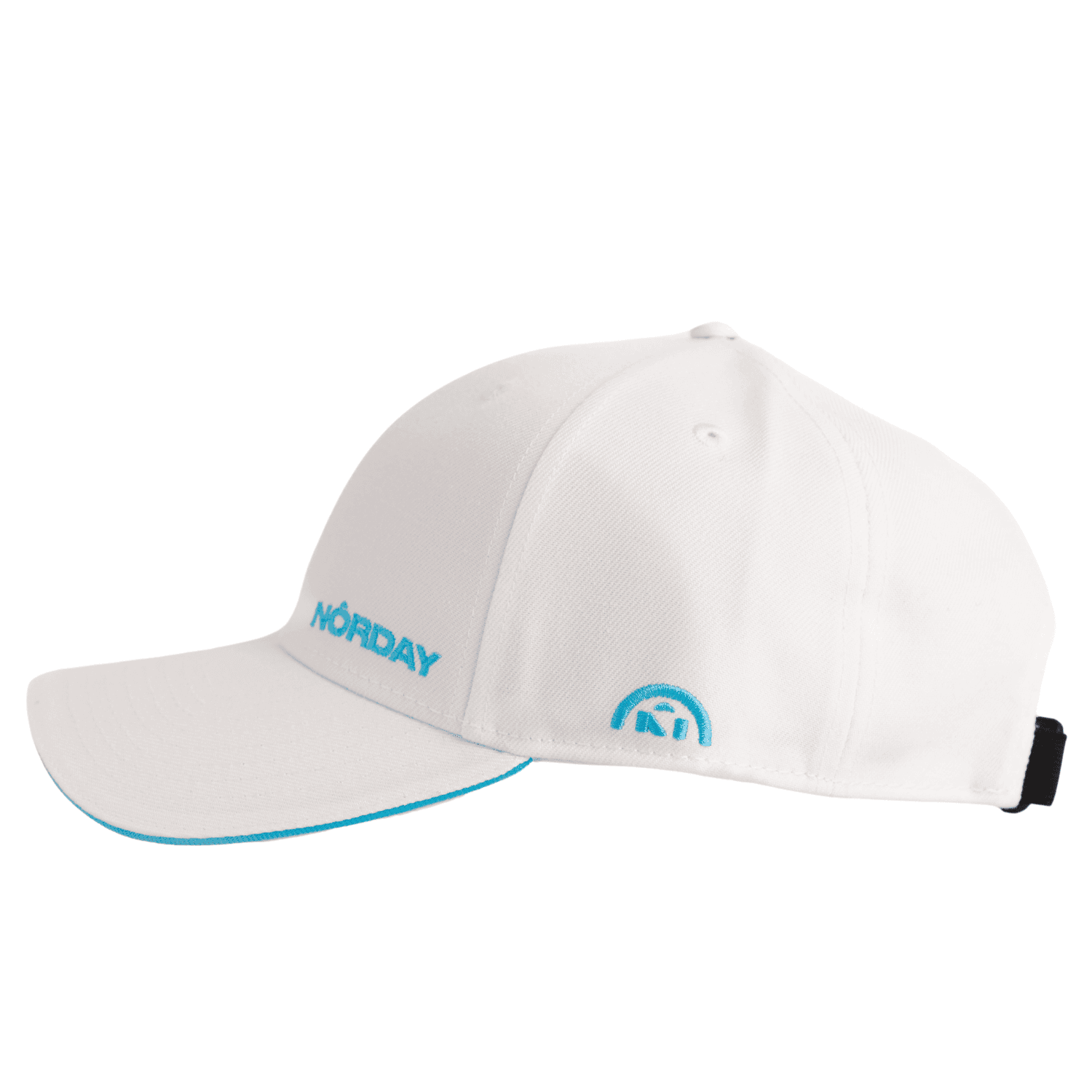 N-Caps Hard White & Blue