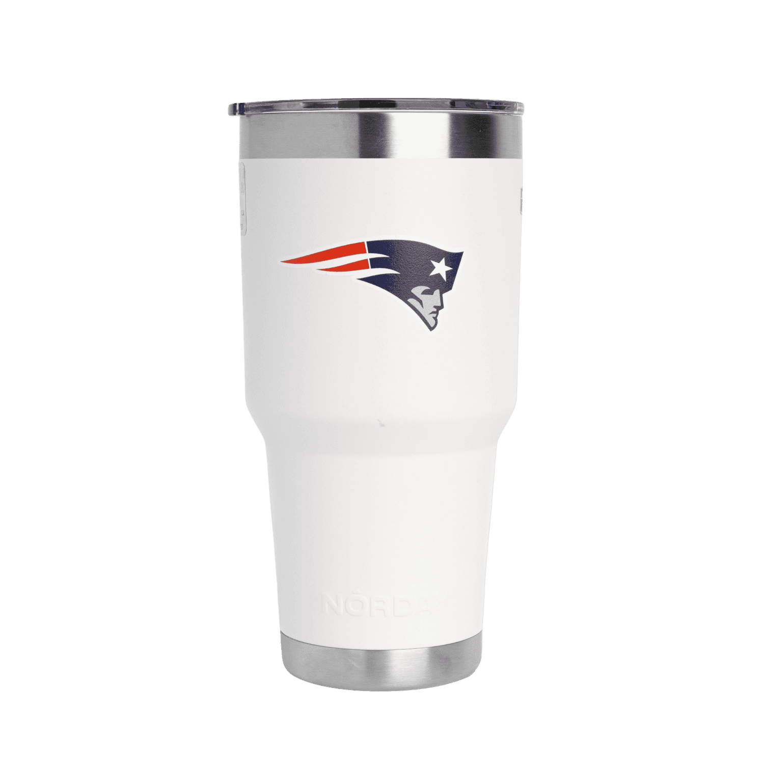 Tumbler 30 oz NFL White Patriots