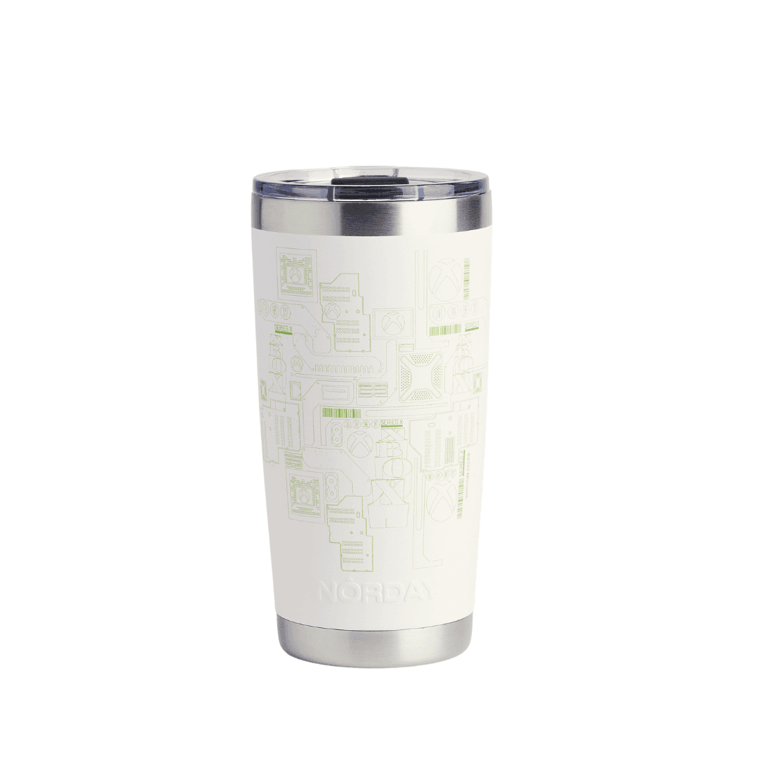 Tumbler 20 oz Xbox Blanco