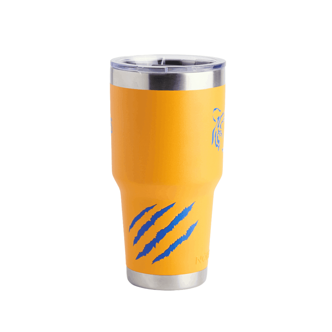 Tumbler 30 oz Amarillo Tigres Face 2