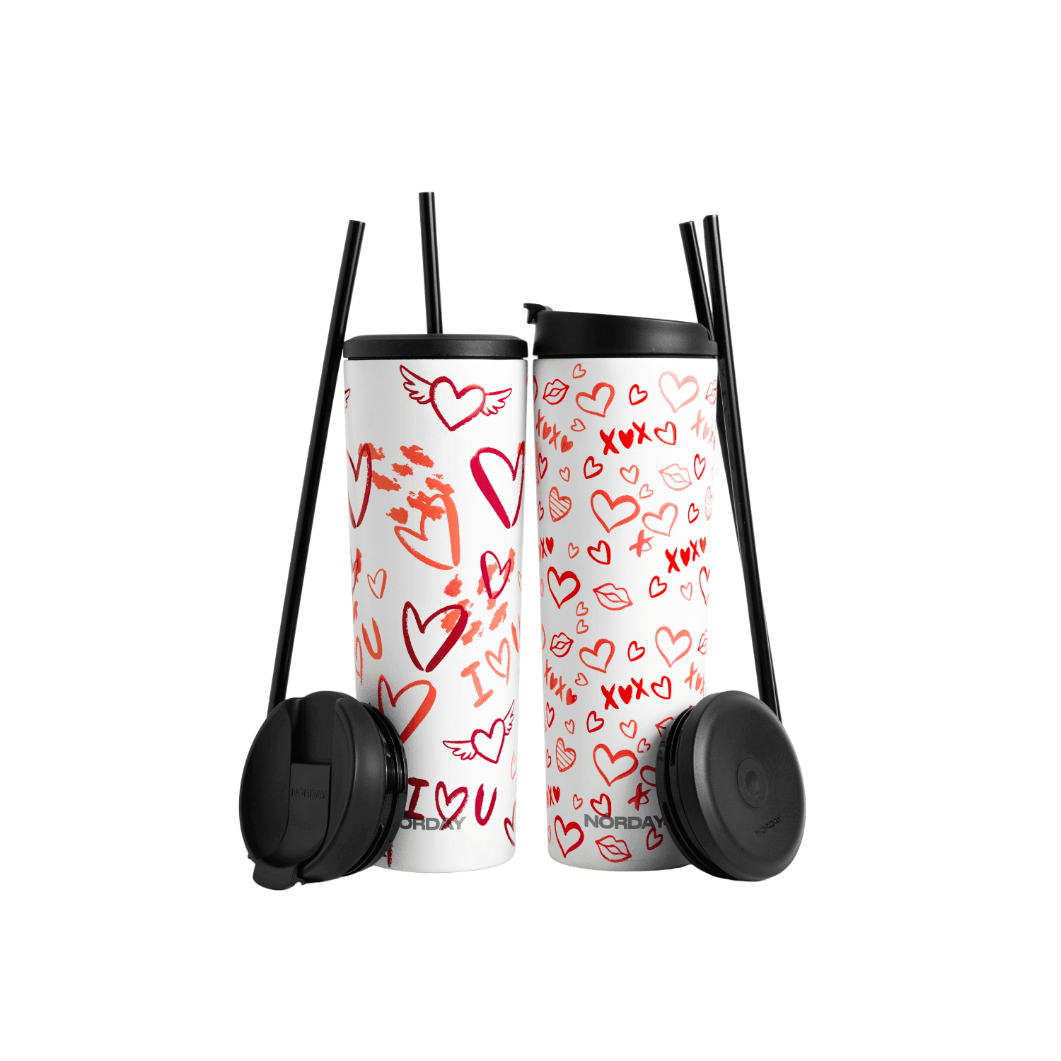 bloom 30 oz white valentines day B