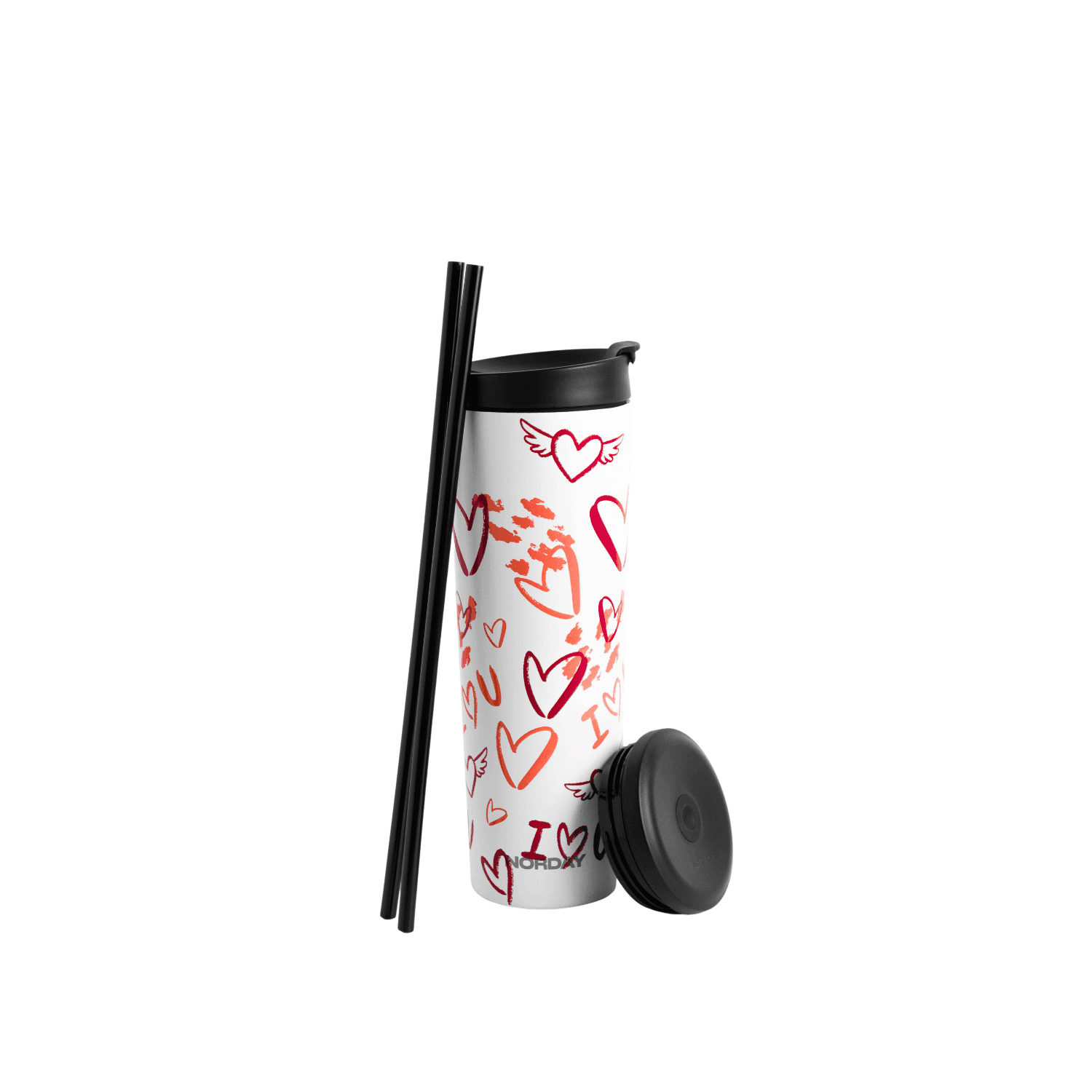 bloom 30 oz white valentines day B
