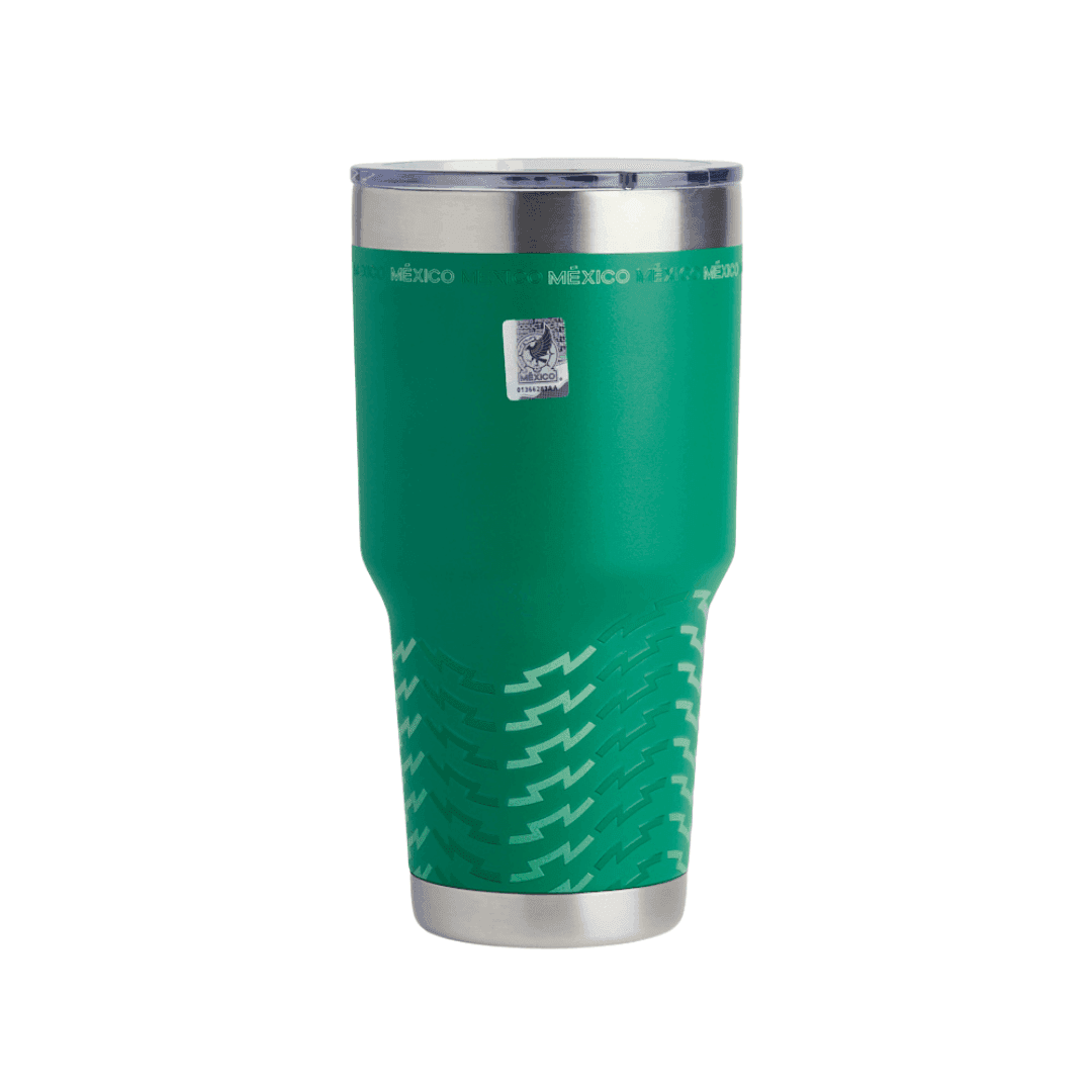 Tumbler 30 oz Verde Ola Selección Mexicana