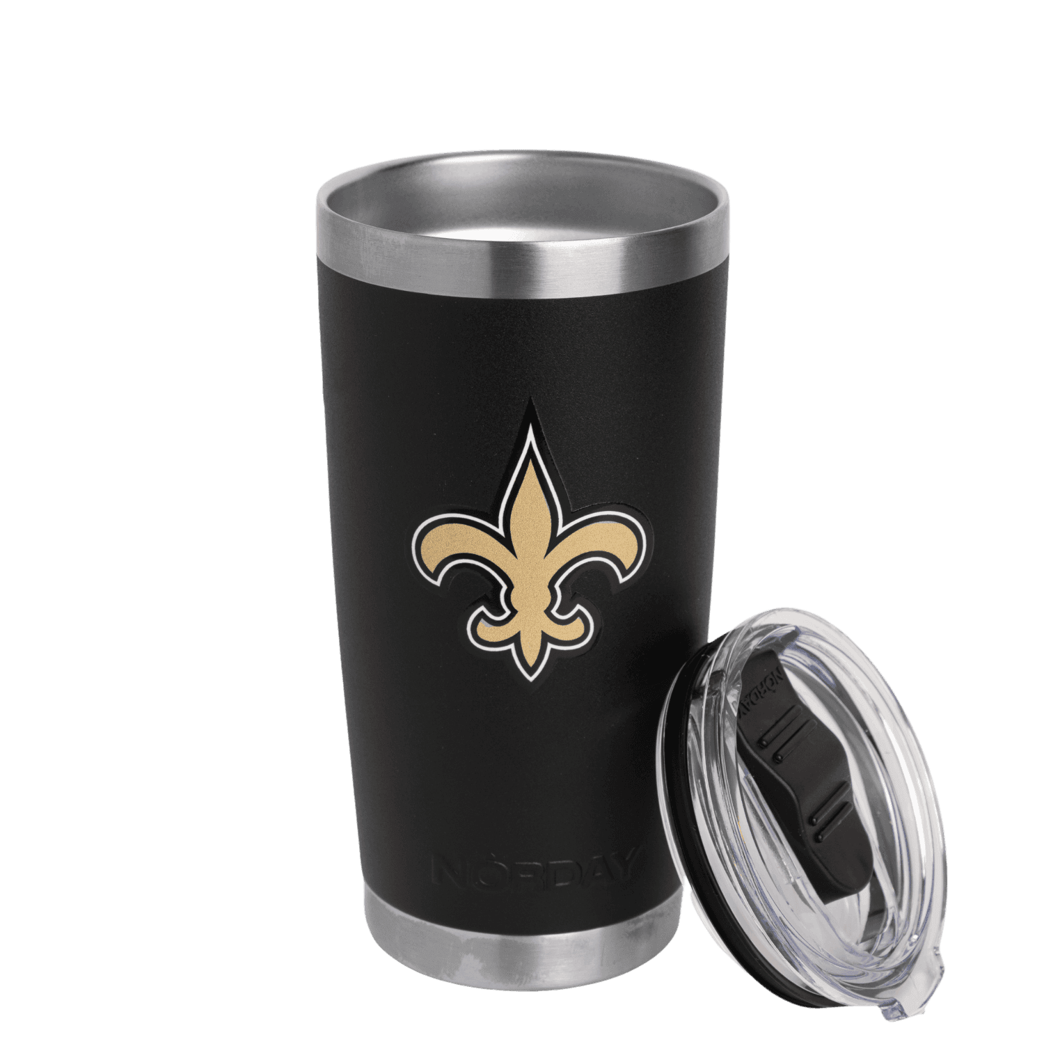 TUMBLER 20 OZ BLACK NFL NEW ORLEANS SAINTS