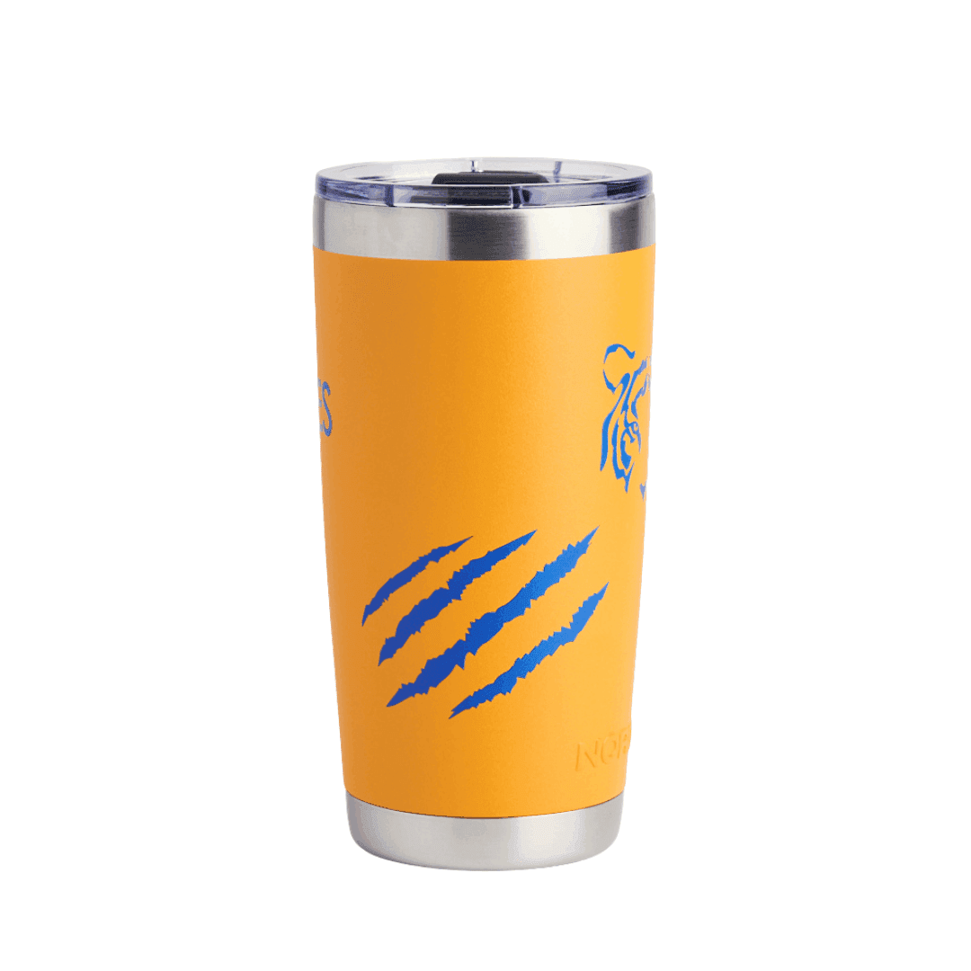 Tumbler 20 oz Amarillo Tigres Face