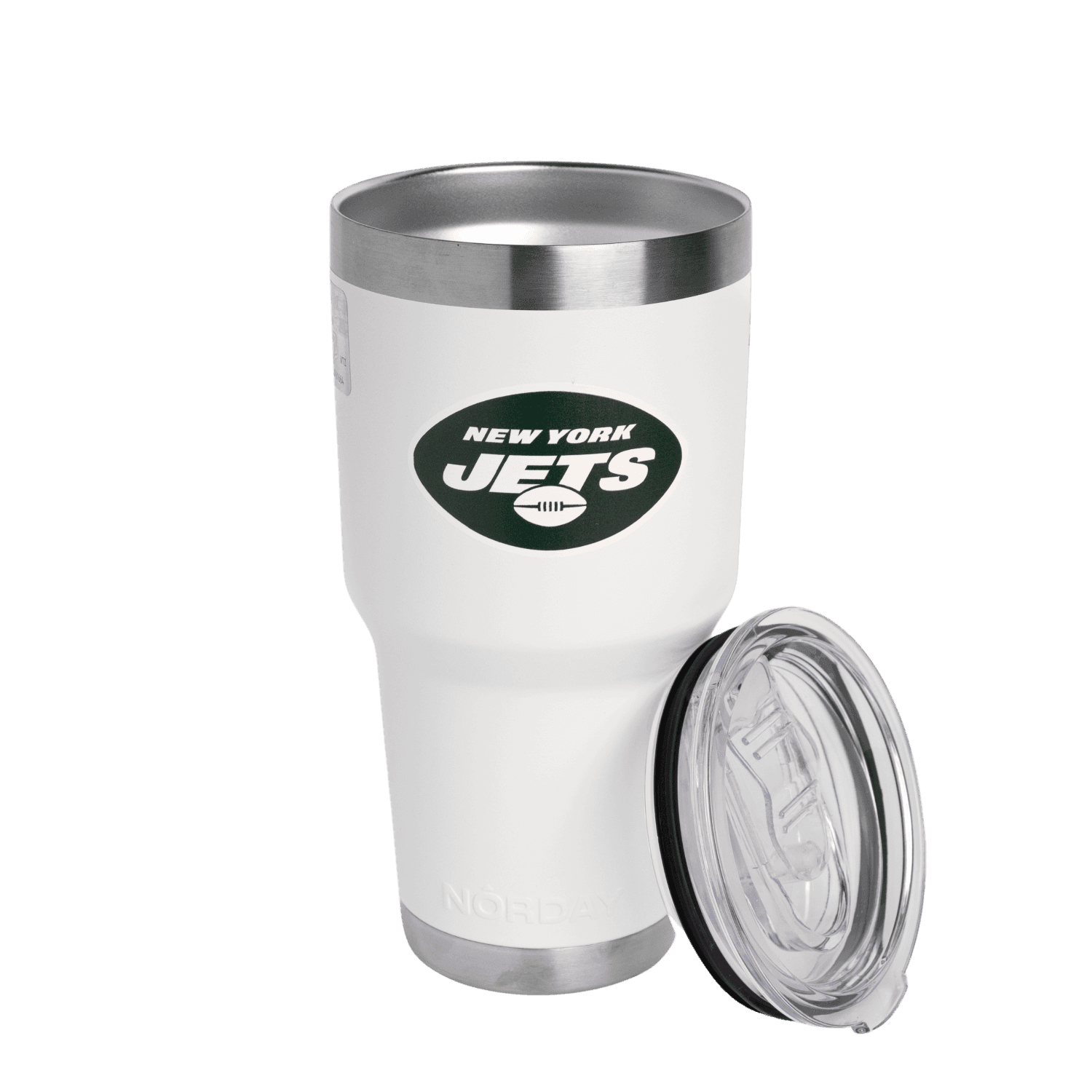 TUMBLER 30OZ WHITE NFL NEW YORK JETS