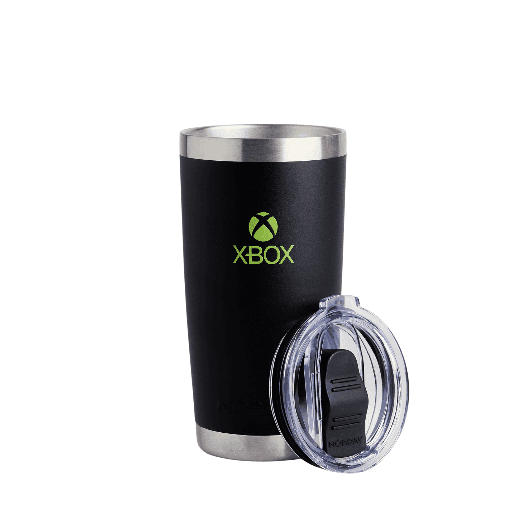 Tumbler 20 oz Xbox Negro y Verde