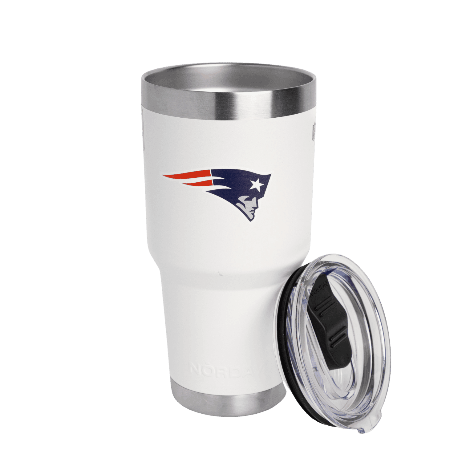 Tumbler 30 oz NFL White Patriots