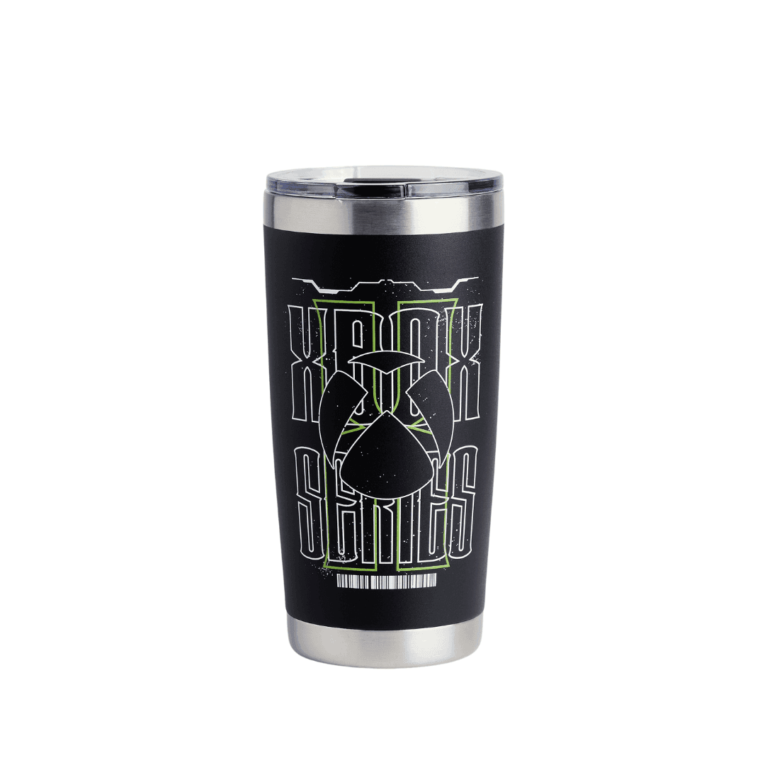 Tumbler 20 oz Xbox Negro