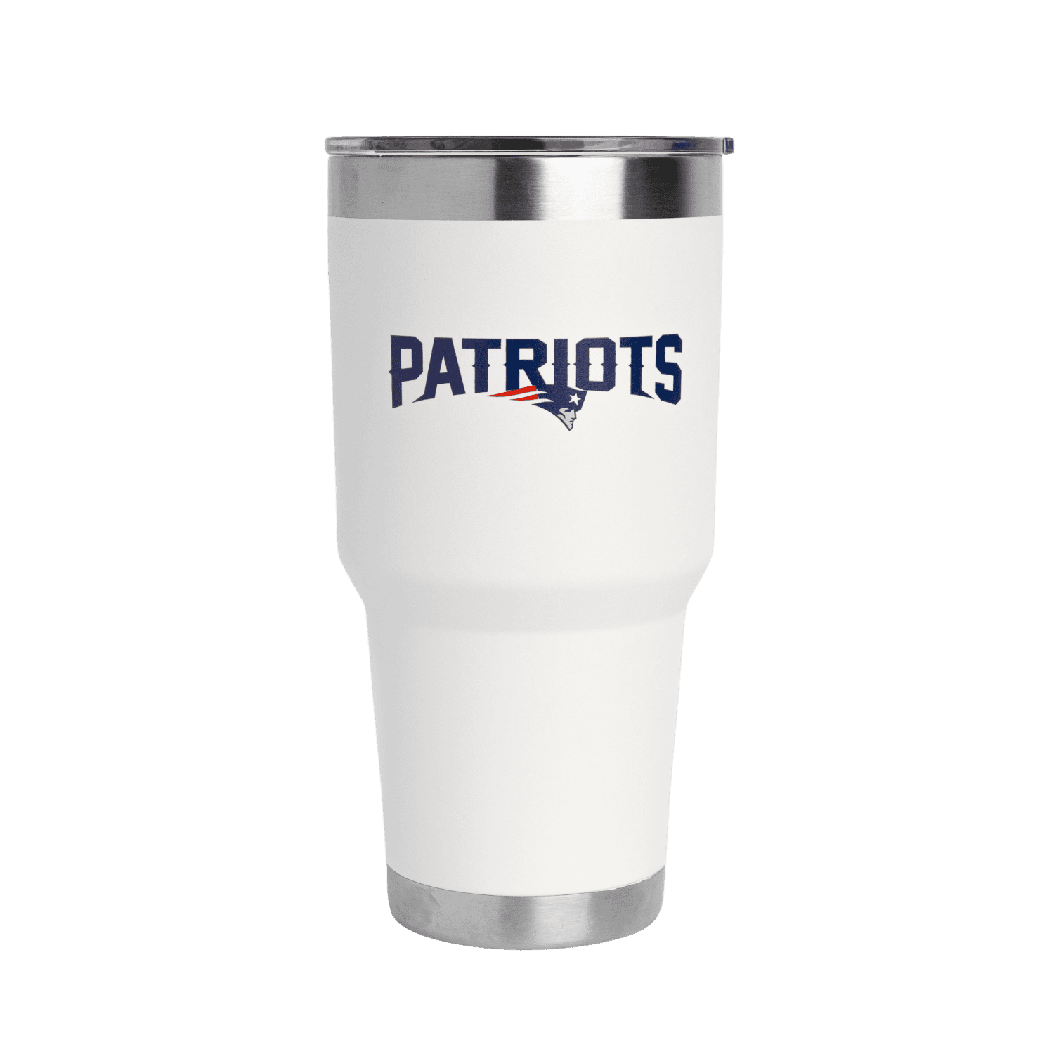 Tumbler 30 oz NFL White Patriots