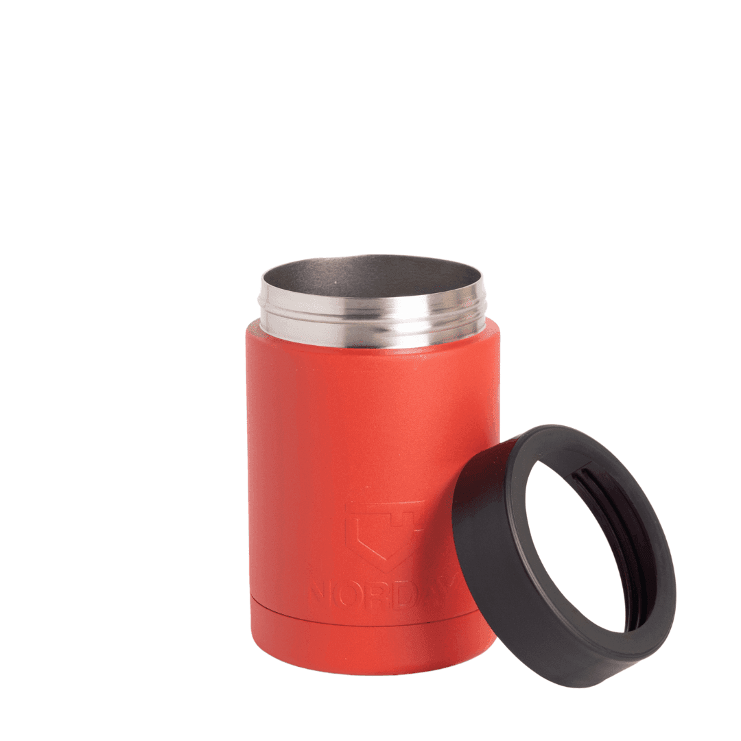 Beer Can 10 oz Red