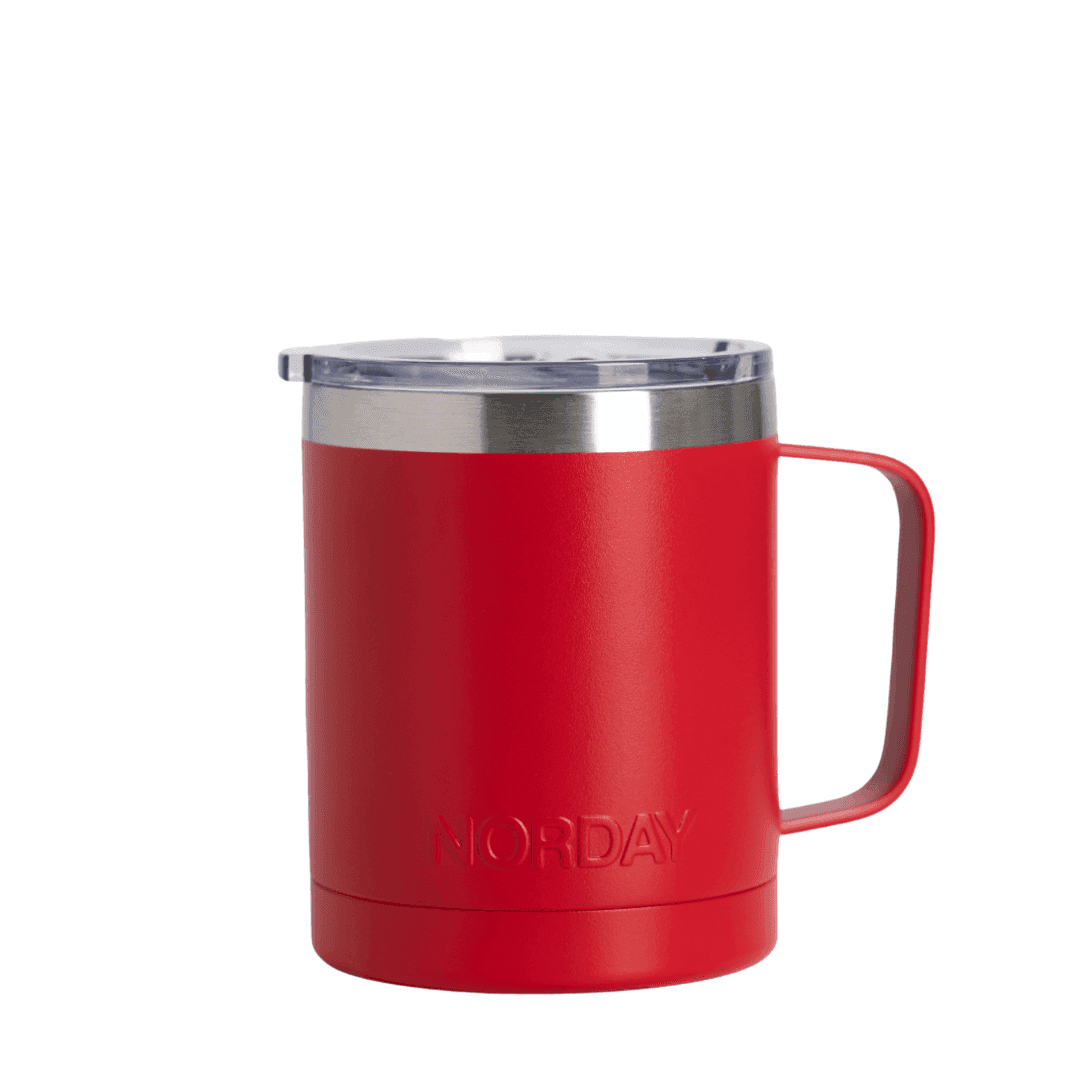 Vaso termico cafe mug color rojo