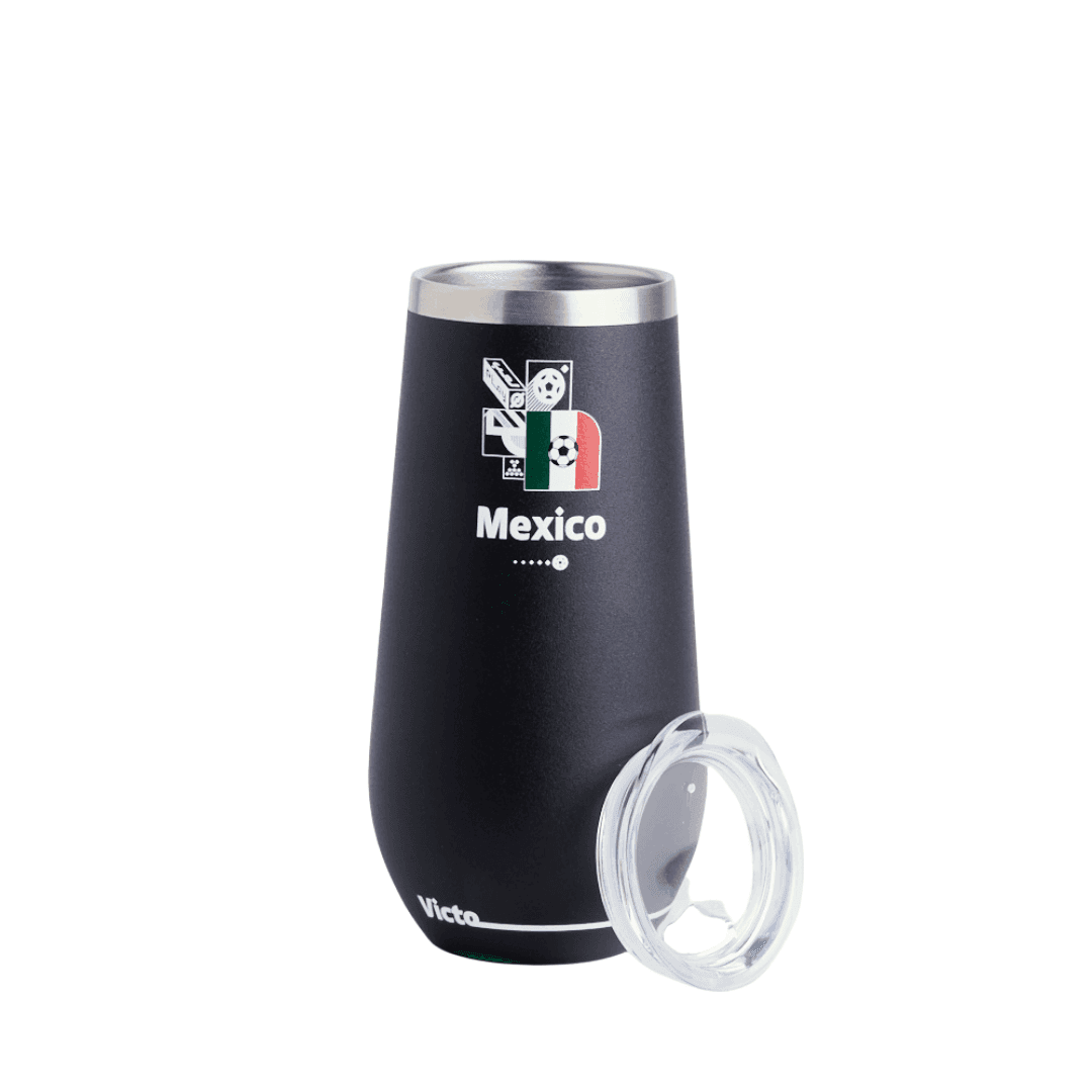 Agavero 6 oz FIFA Negro