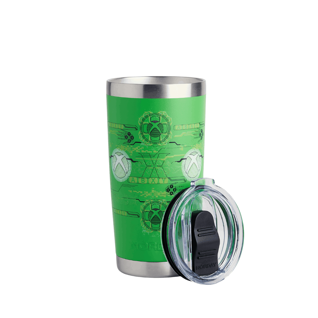 Tumbler 20 oz Xbox Verde