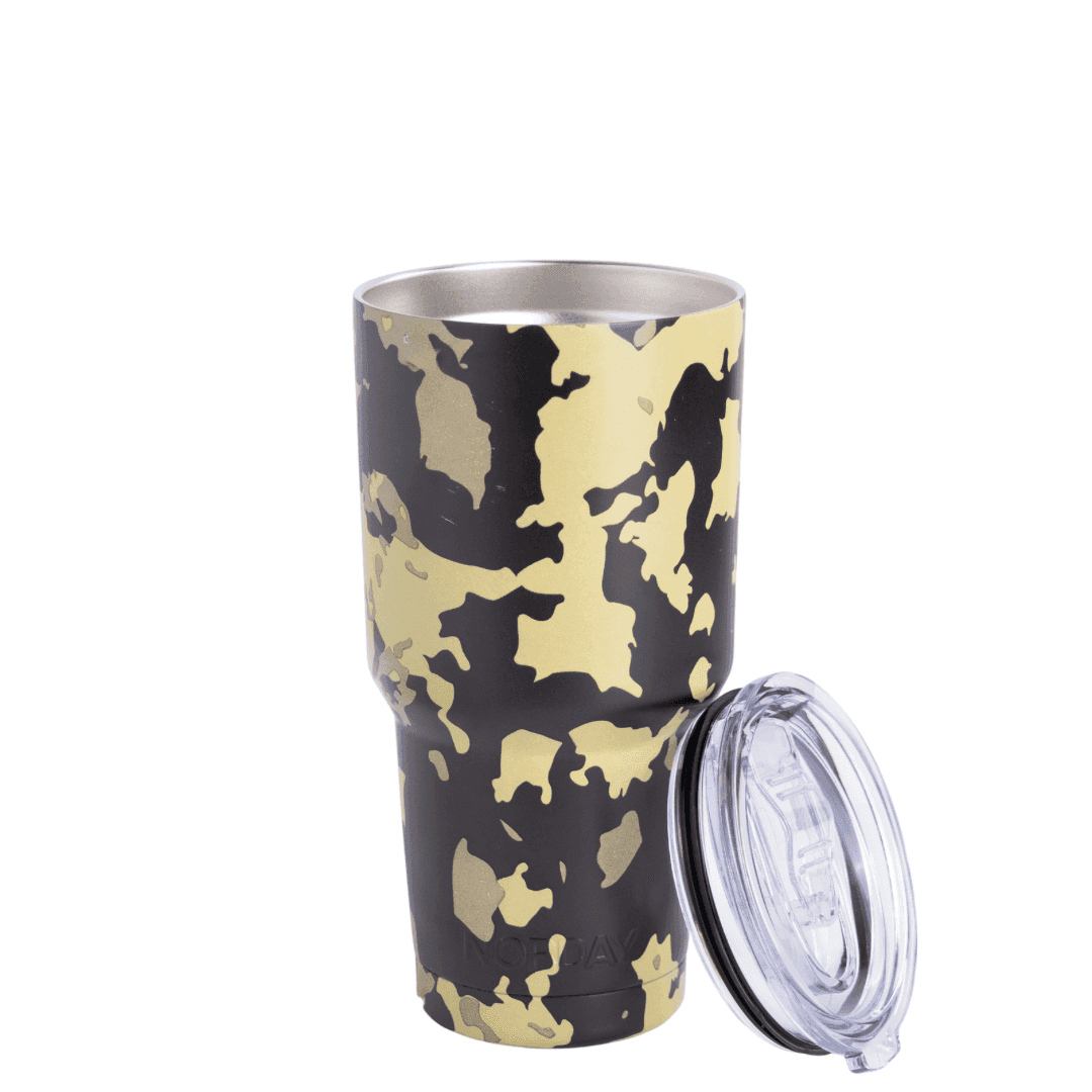 Tumbler 30 oz Black Camo
