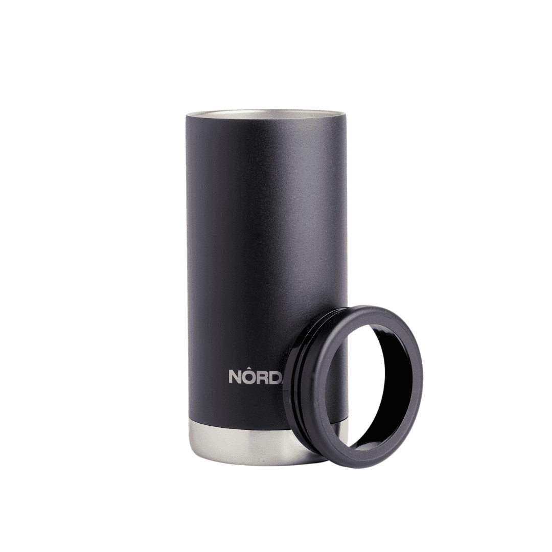 Slim Can 12 oz Black