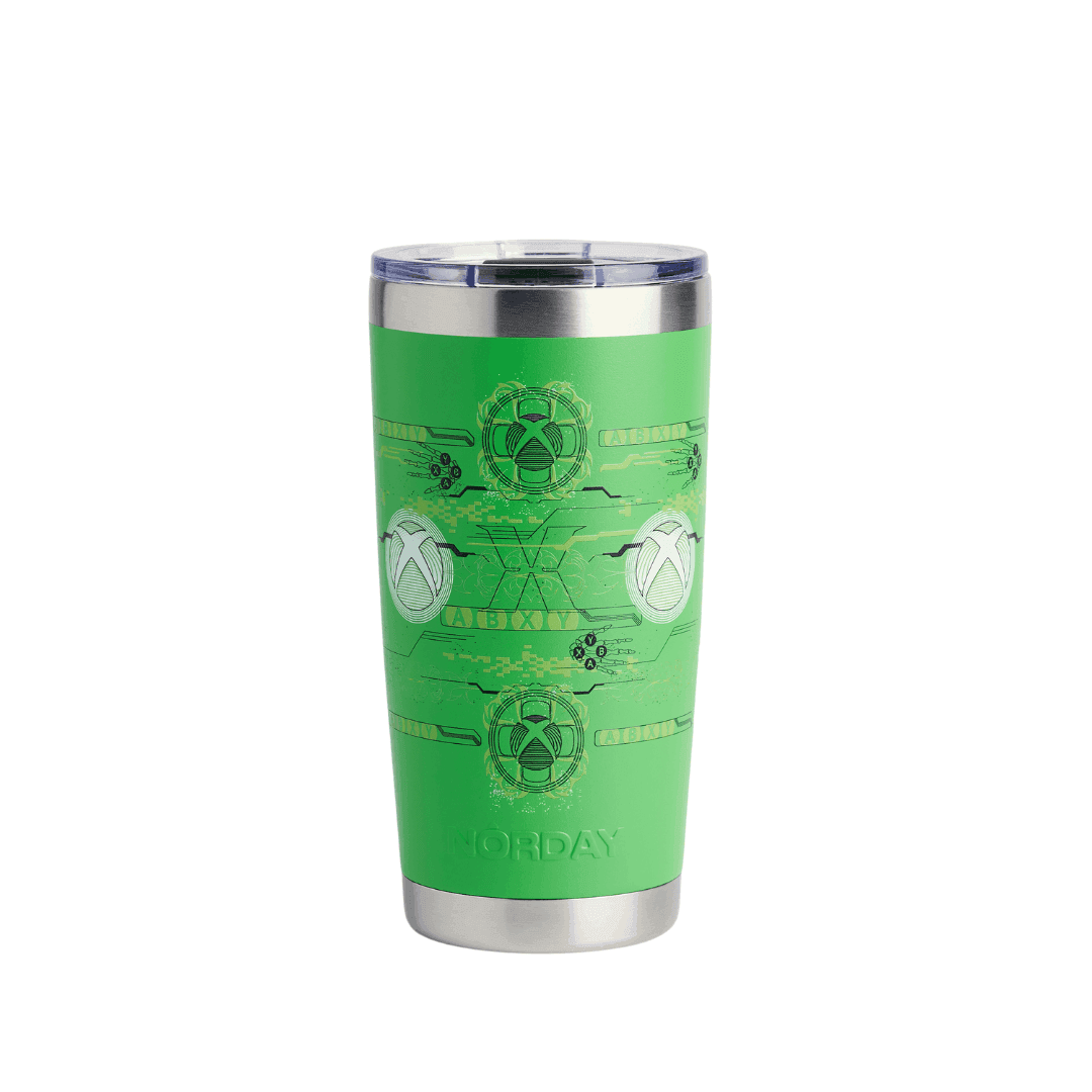 Tumbler 20 oz Xbox Verde