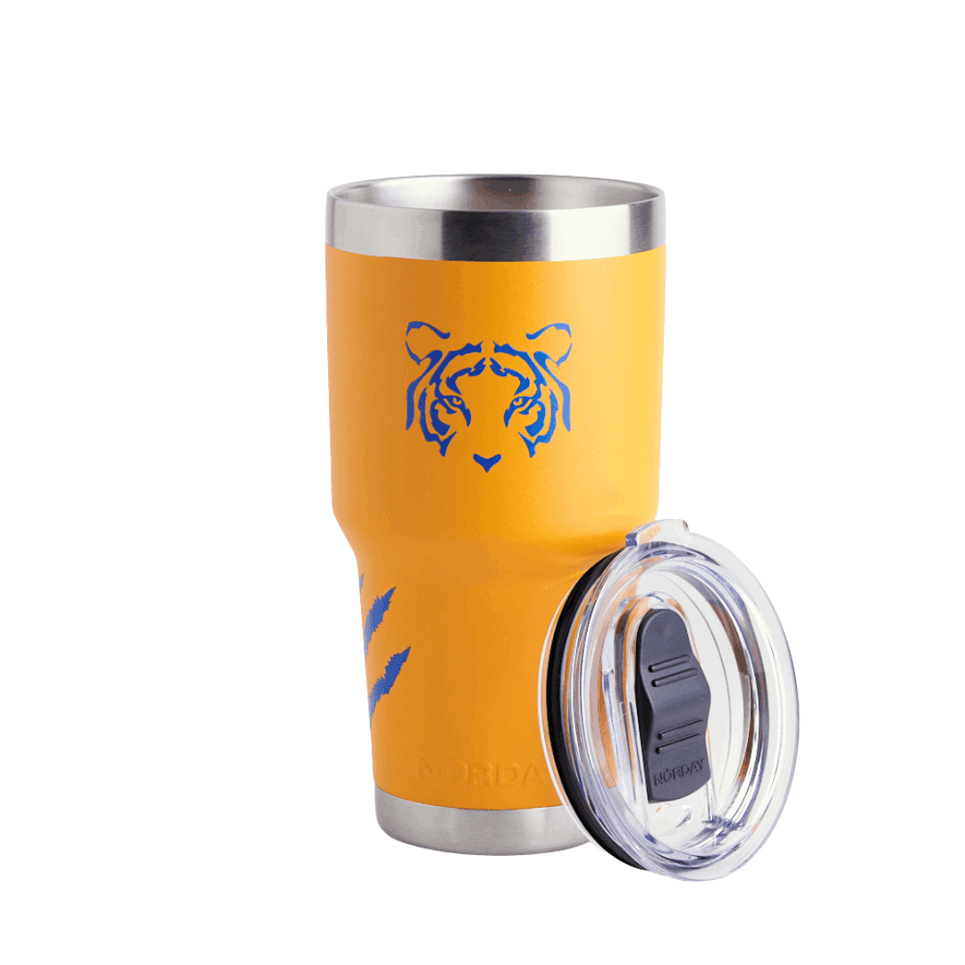 Tumbler 30 oz Amarillo Tigres Face 2