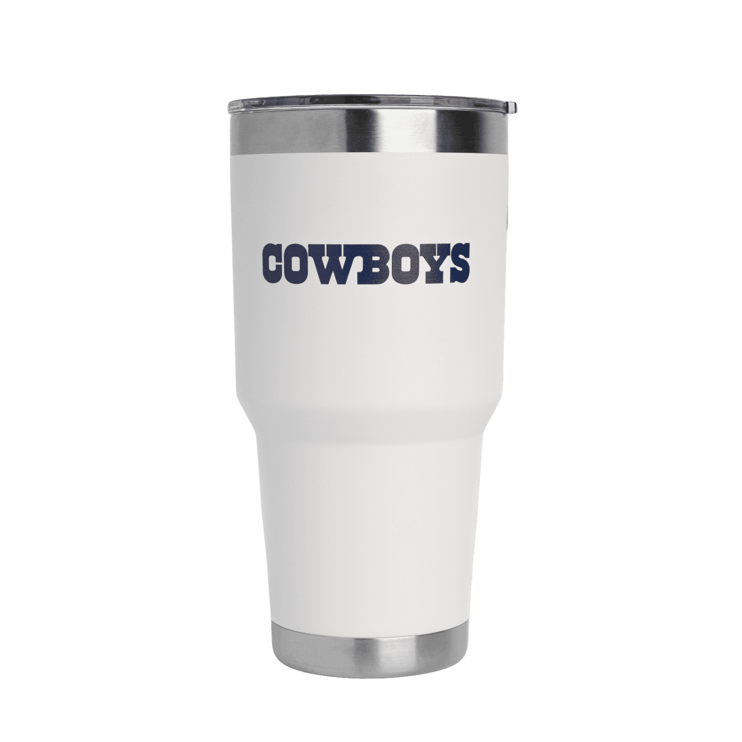 TUMBLER 30OZ WHITE NFL DALLAS COWBOYS