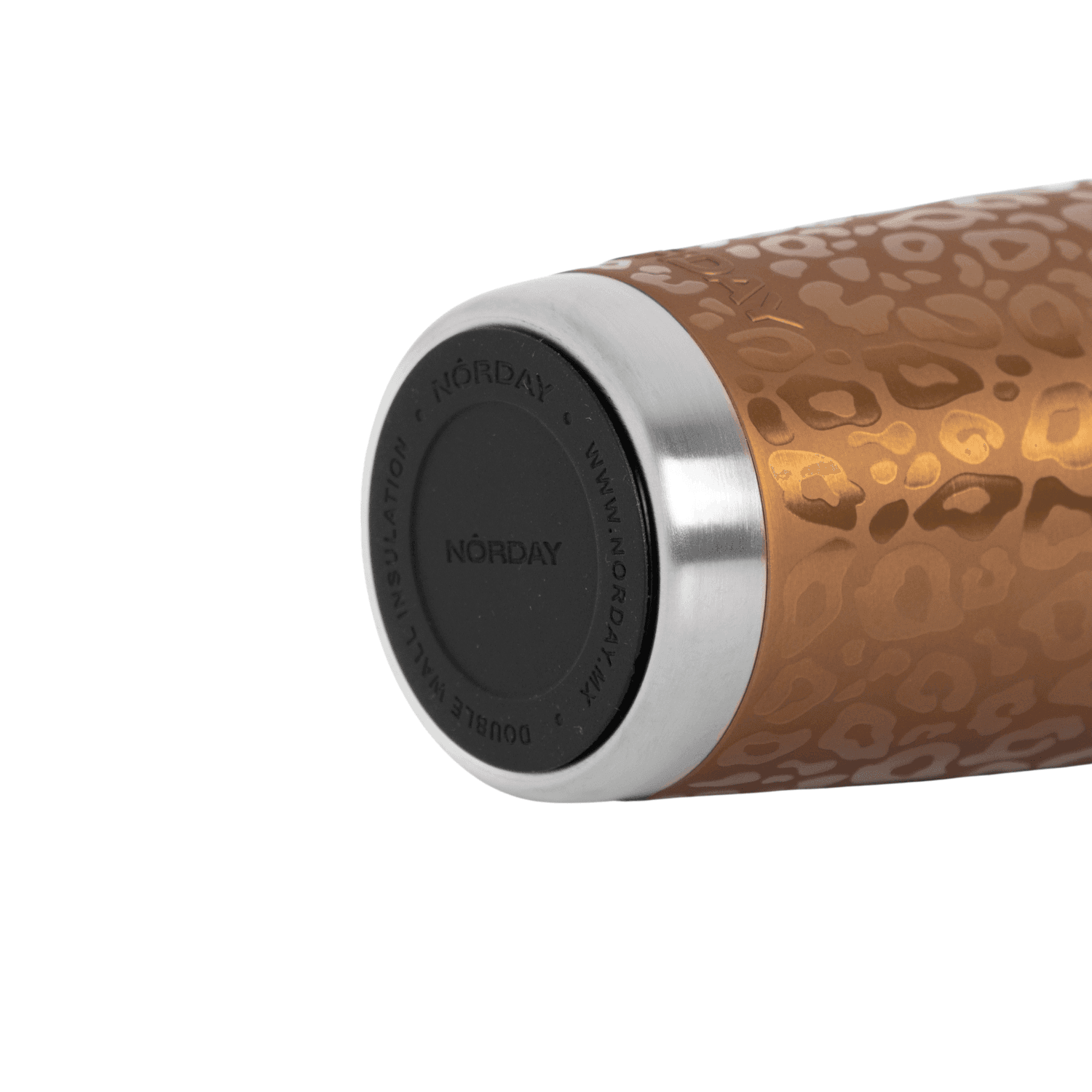 TUMBLER 20 OZ GOLD LEOPARD