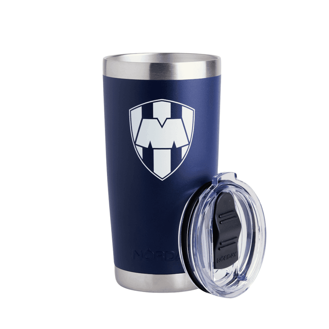 Tumbler 20 oz Navy Rayados Vertical