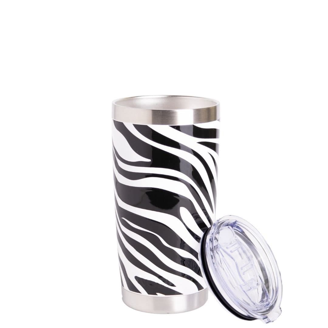 Tumbler 20 oz Zebra