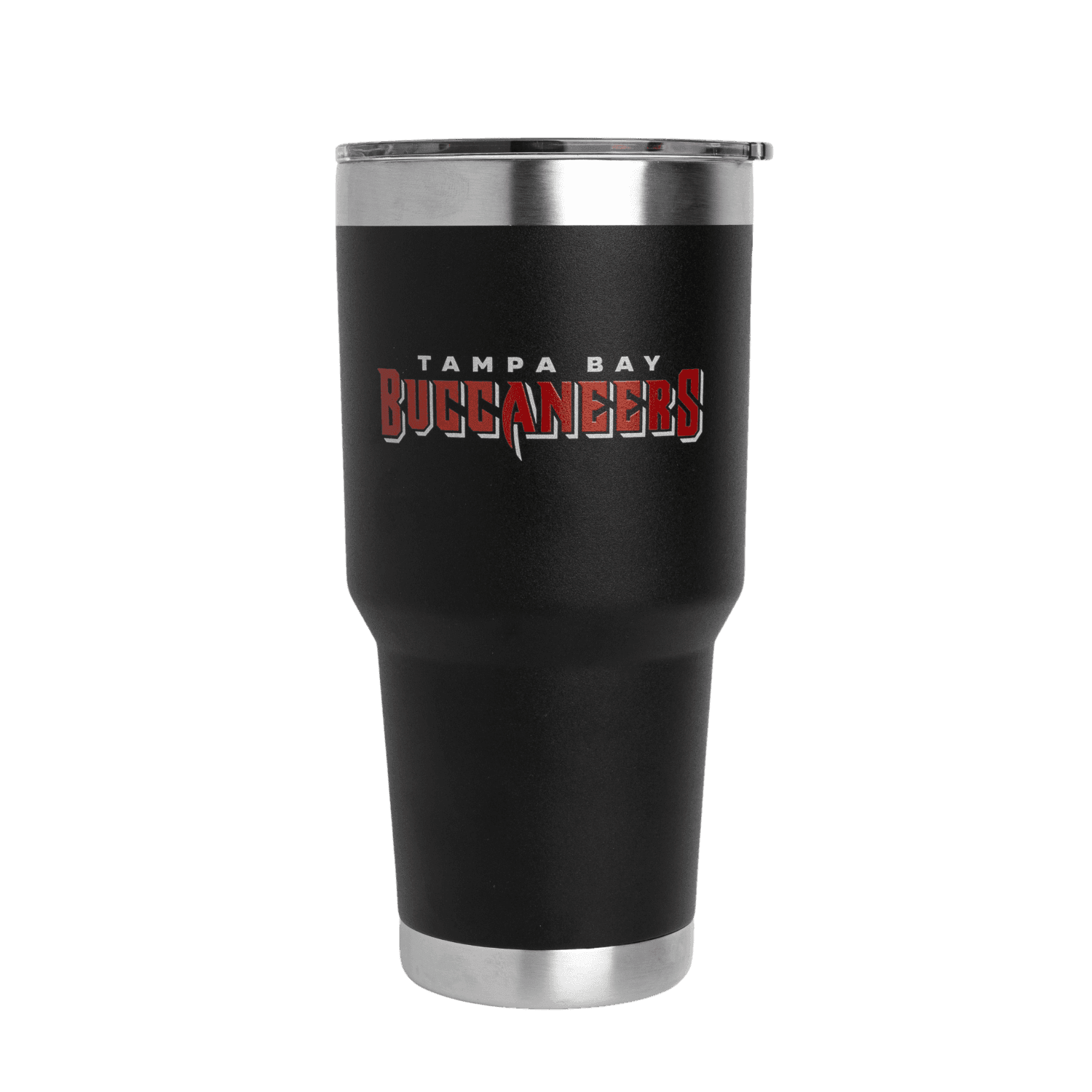 TUMBLER 30OZ BLACK NFL TAMPA BAY BUCCANEERS