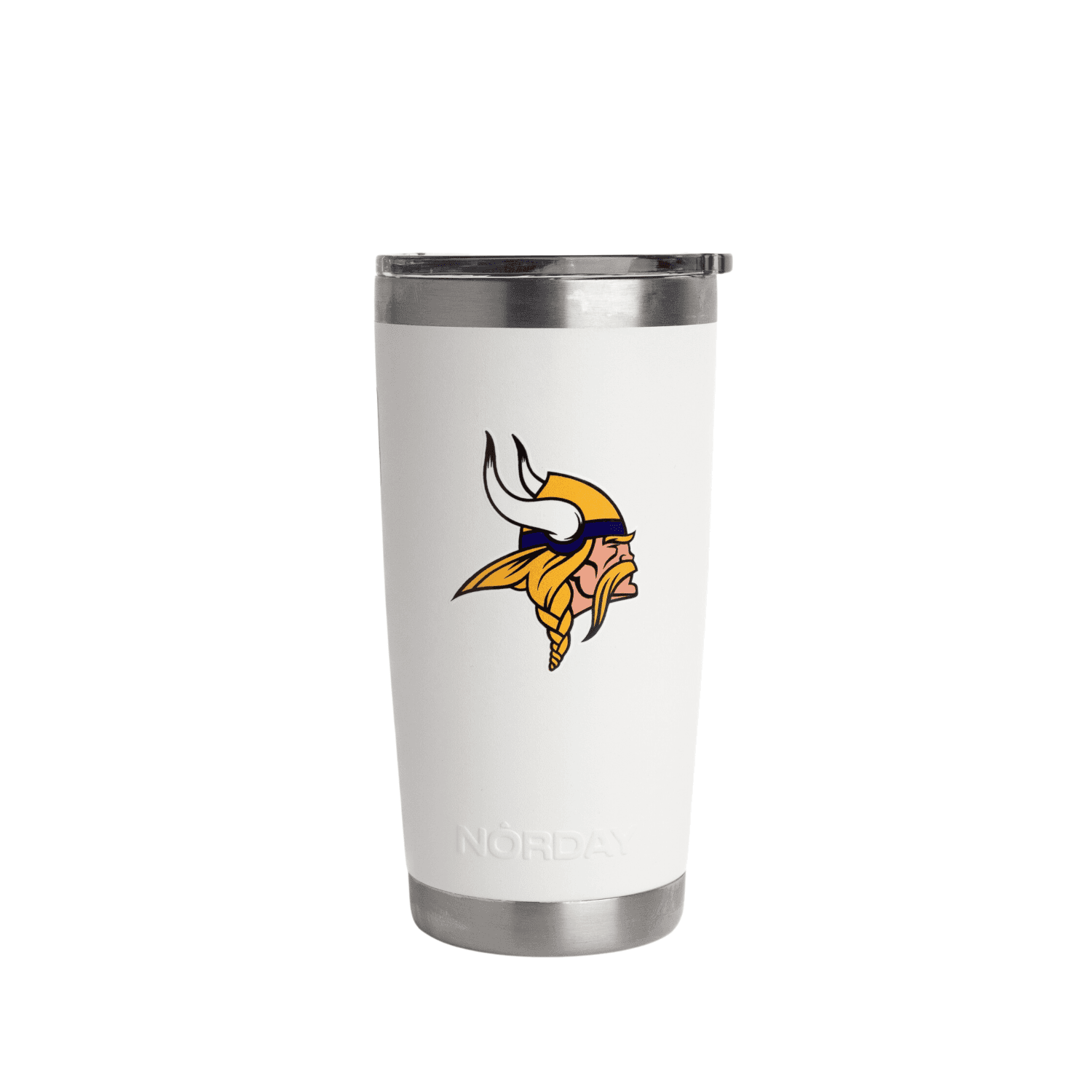 Tumbler 20oz White Minnesota Vikings