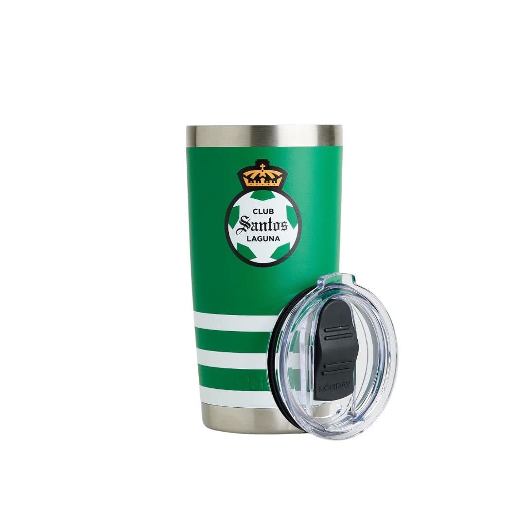 Tumbler 20 oz Santos Verde & Blanco