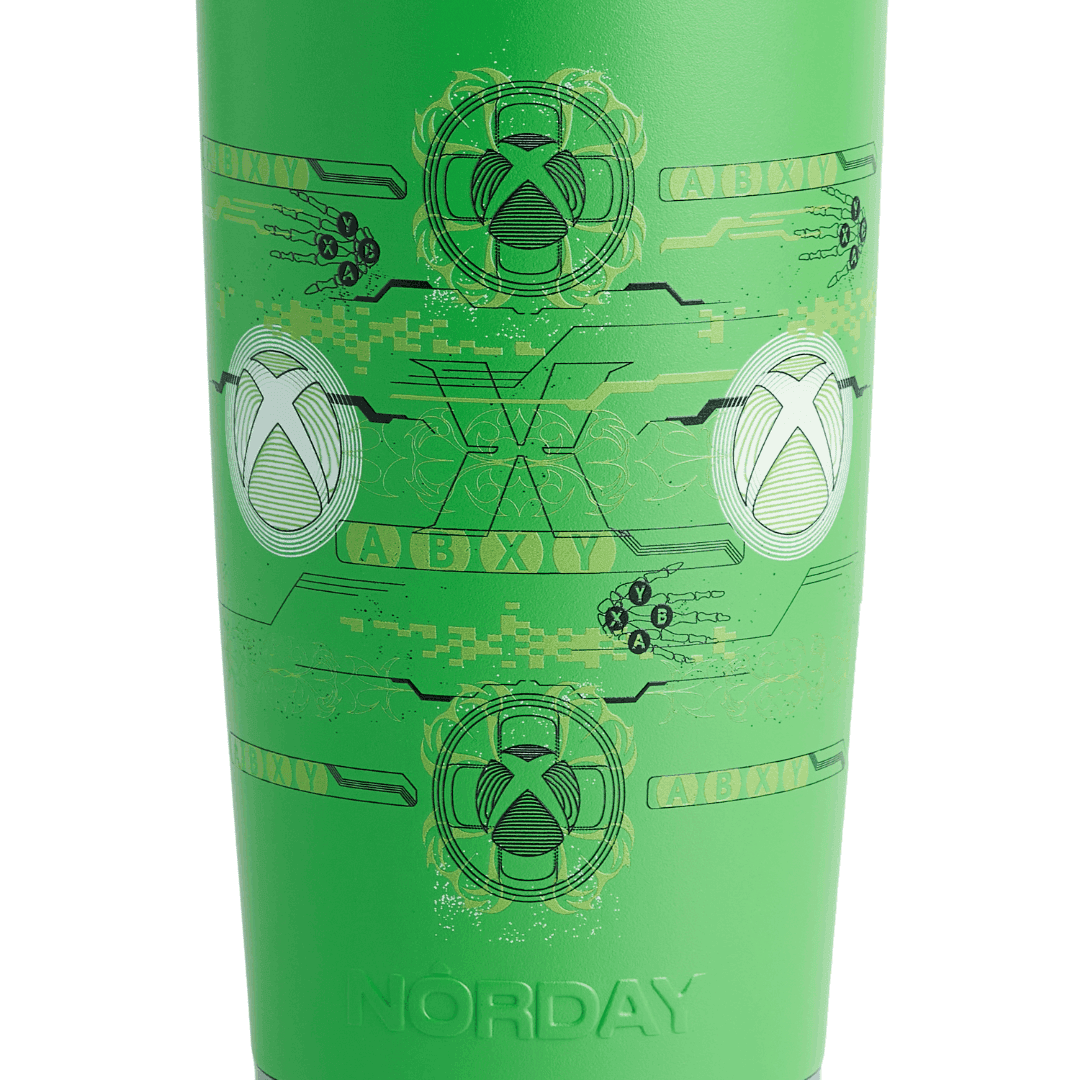 Tumbler 20 oz Xbox Verde