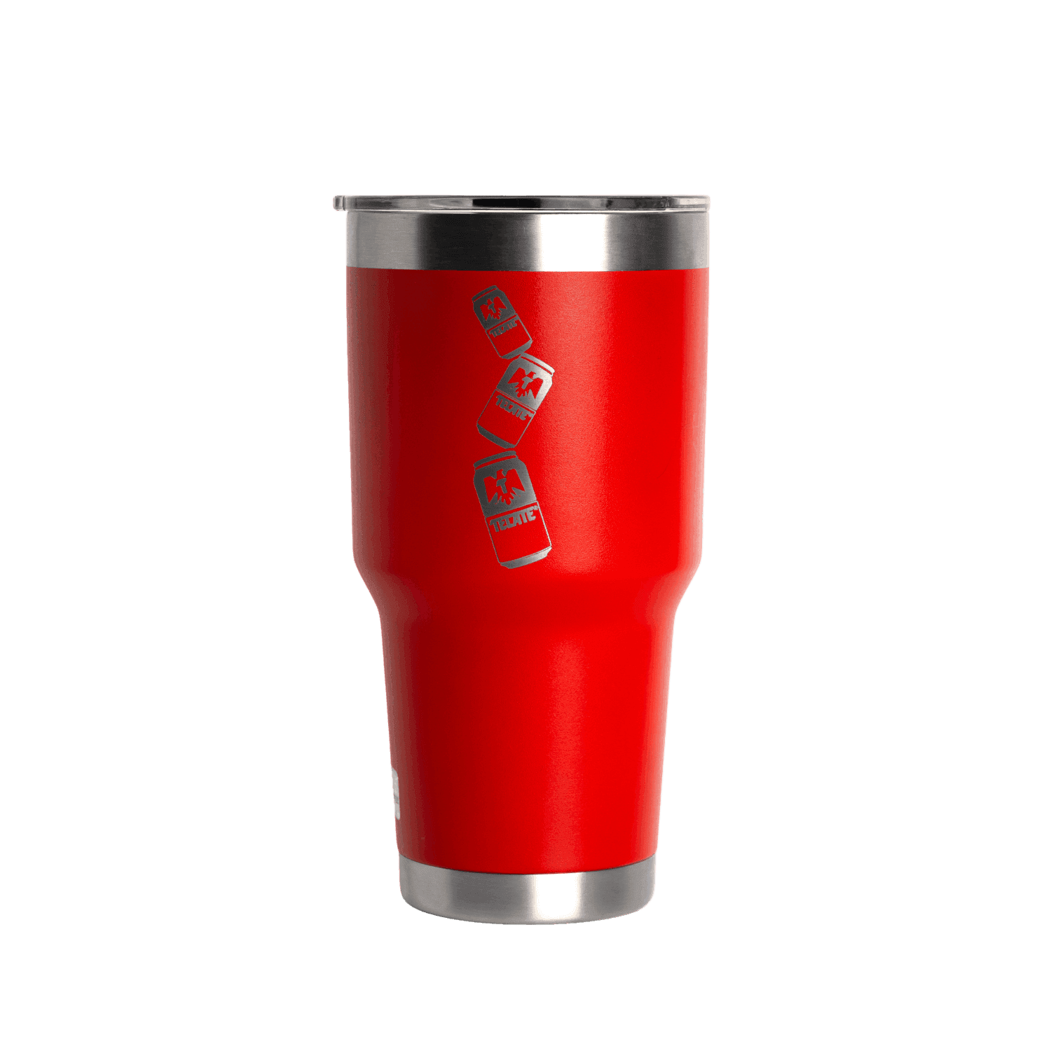 TUMBLER 30 OZ RED TECATE