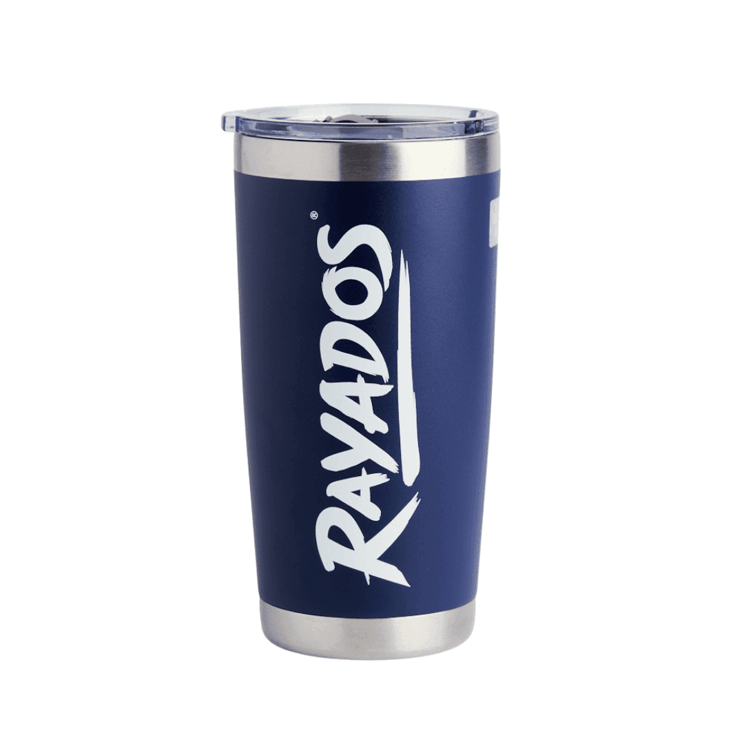 Tumbler 20 oz Navy Rayados Vertical