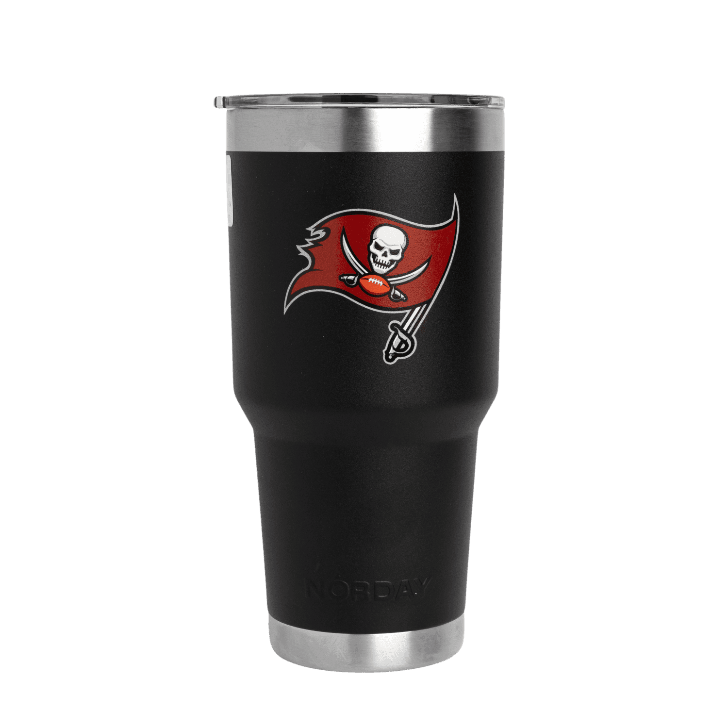 TUMBLER 30OZ BLACK NFL TAMPA BAY BUCCANEERS