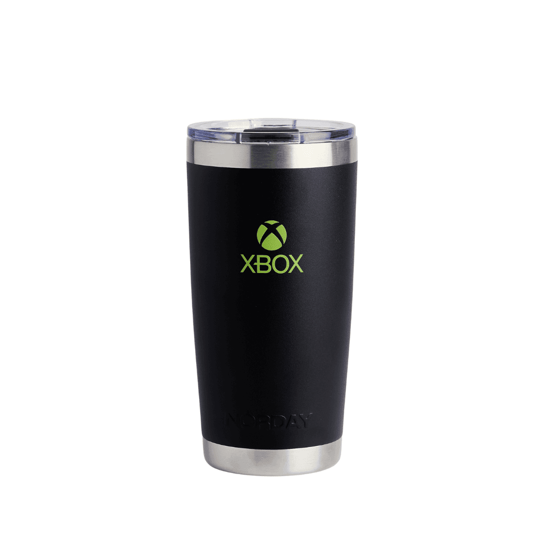 Tumbler 20 oz Xbox Negro y Verde