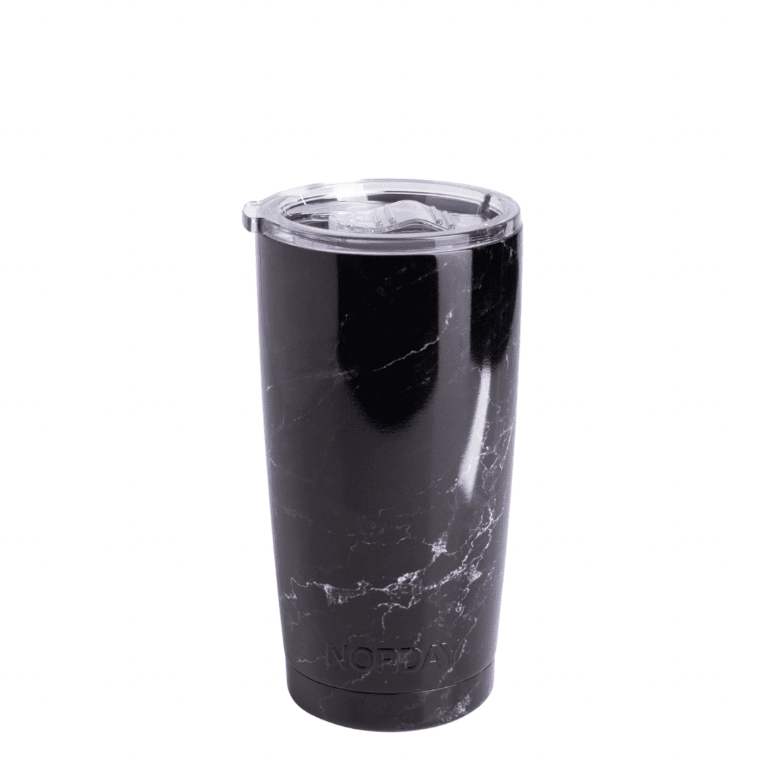 Tumbler 20 oz Black Marble