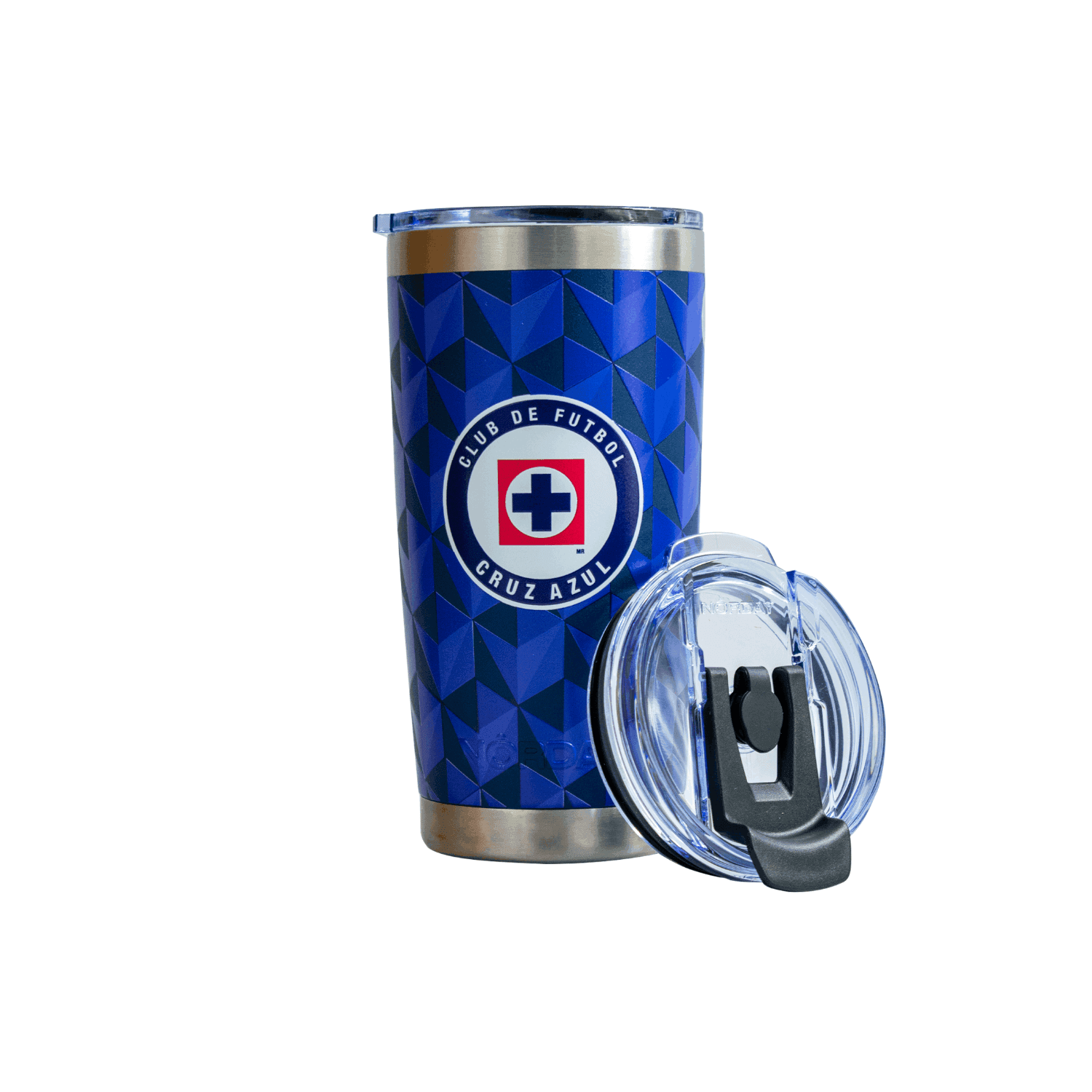 TUMBLER CRUZ AZUL GEOMÉTRICO BLUE