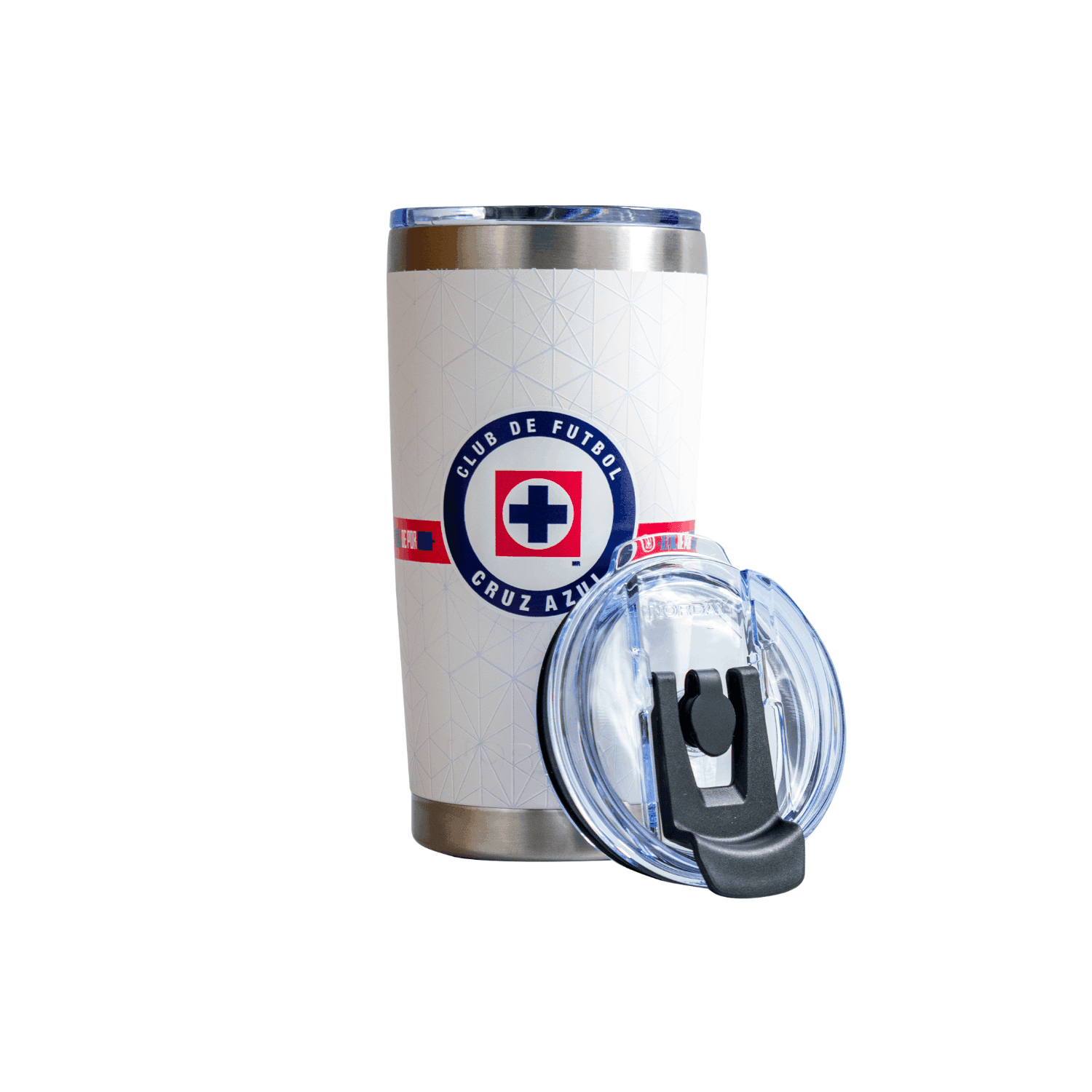 TUMBLER CRUZ AZUL GEOMÉTRICO WHITE
